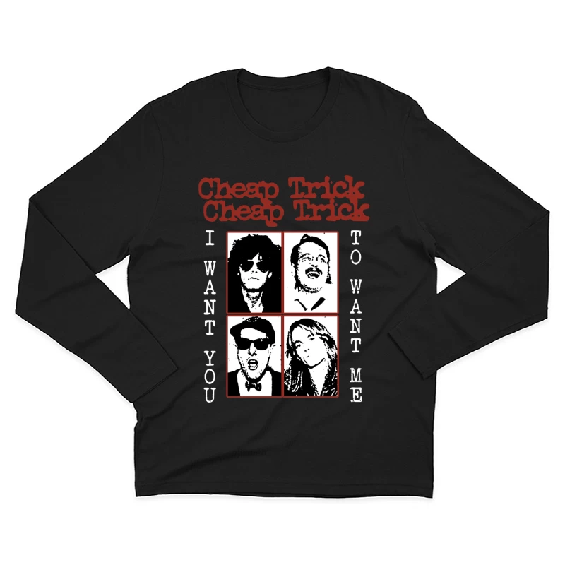 Cheap Trick I Want You Male Long Sleeve T-Shirt