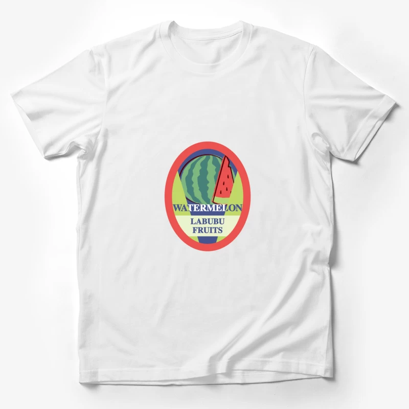 Wassermelonen-Etikett von Labubu Fruits Herren T-Shirt