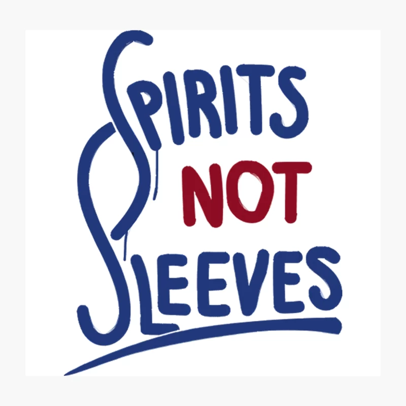 Spirits Not Sleeves Throw Pillow