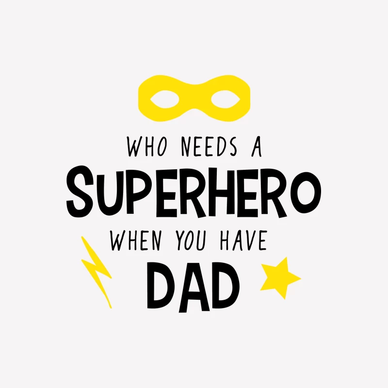 Papas Superhéros Femme T-Shirt