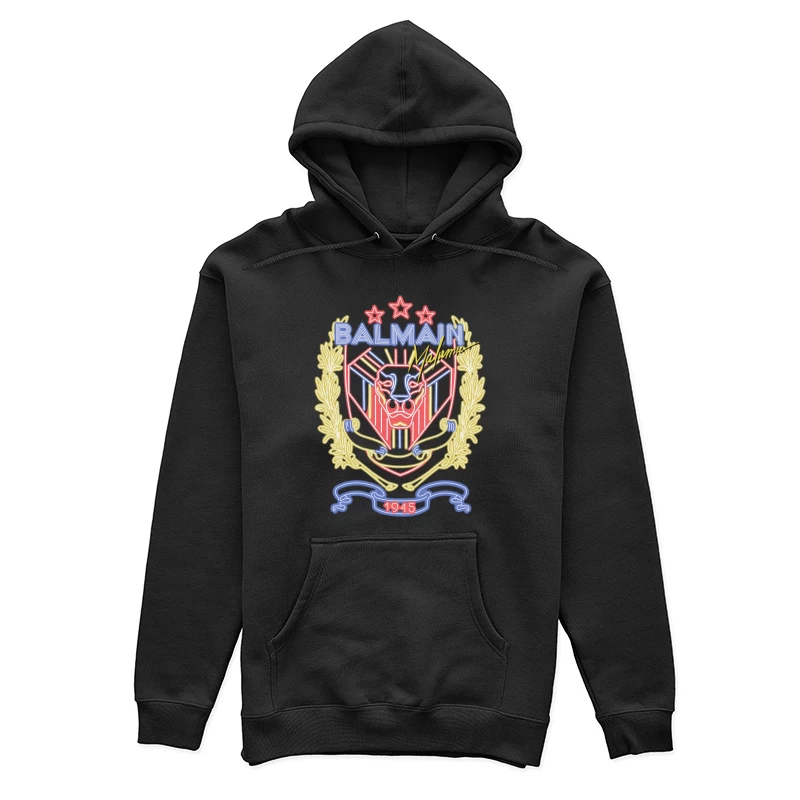 Balmain Mode, Maluma Kollaboration Damen Pullover Hoodie