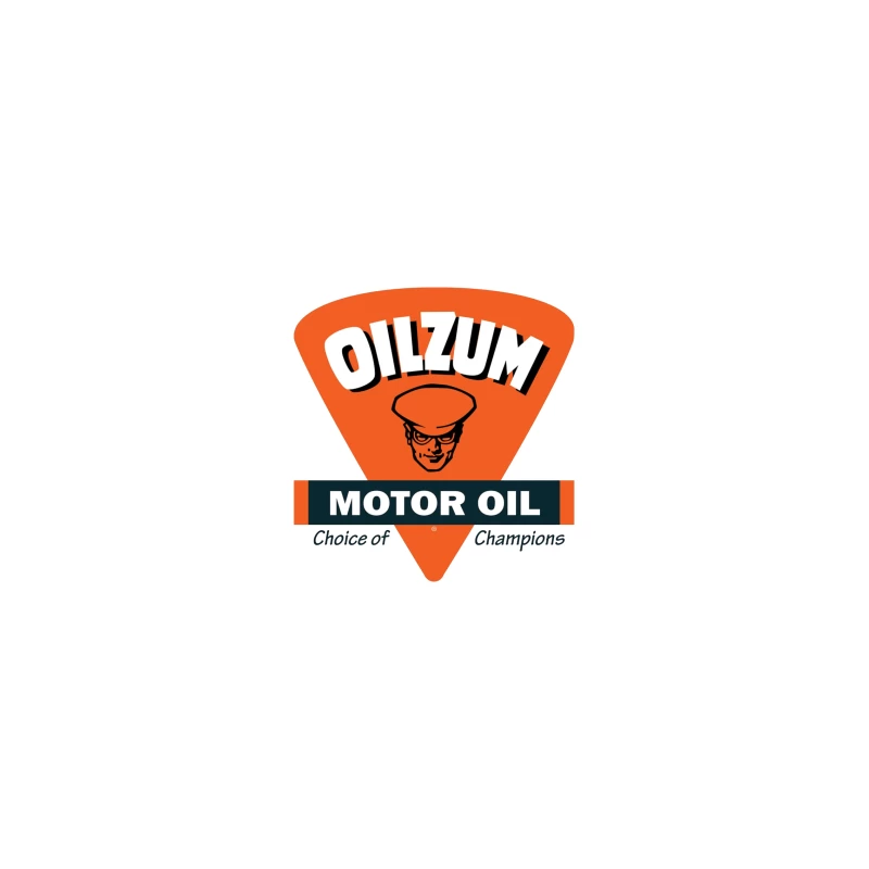 Vintage Oilzum Motor Oil Logo with Retro Design iPhone Case