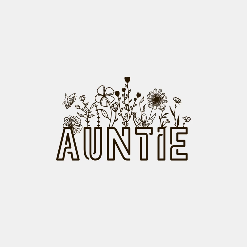 Auntie Blumen Design Herren Tanktops