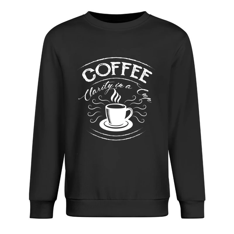 Café Clarté dans une Tasse Homme Sweat-shirt à enfiler
