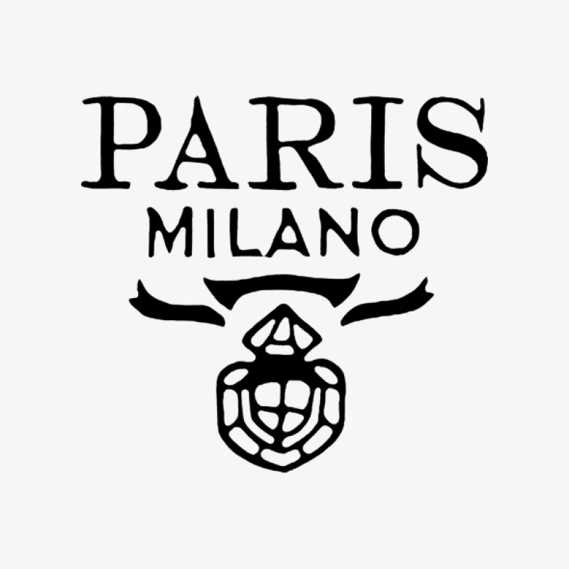 Paris Milano Mode Logo Herren Pullover Sweatshirt
