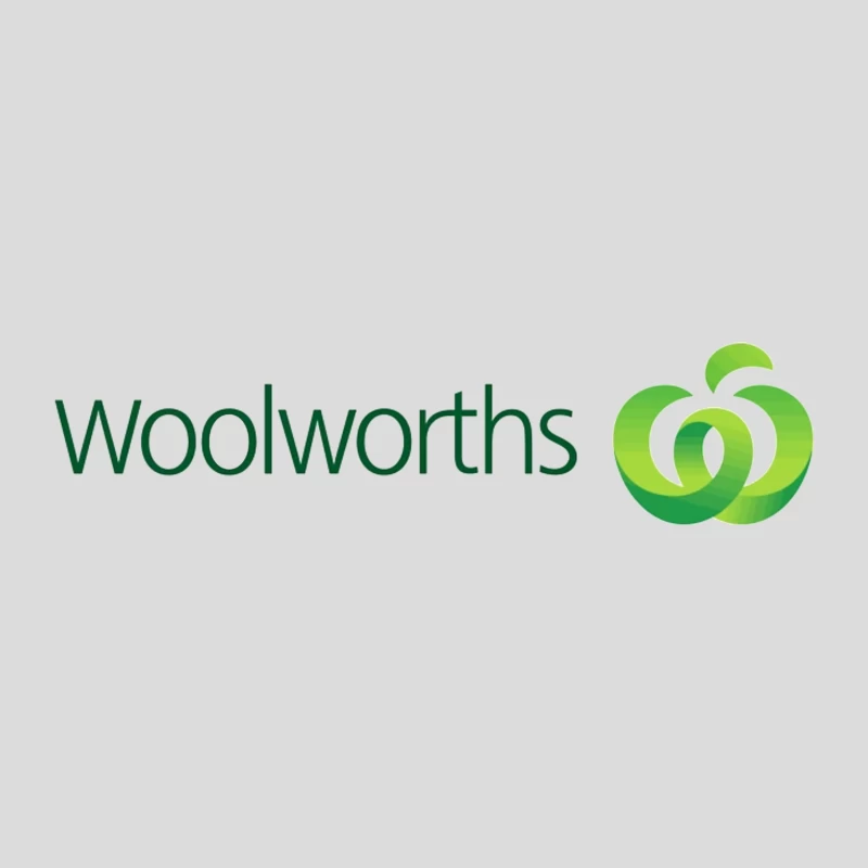 Woolworths Supermarket Chain Logo with Green Apple Design Baseball Cap