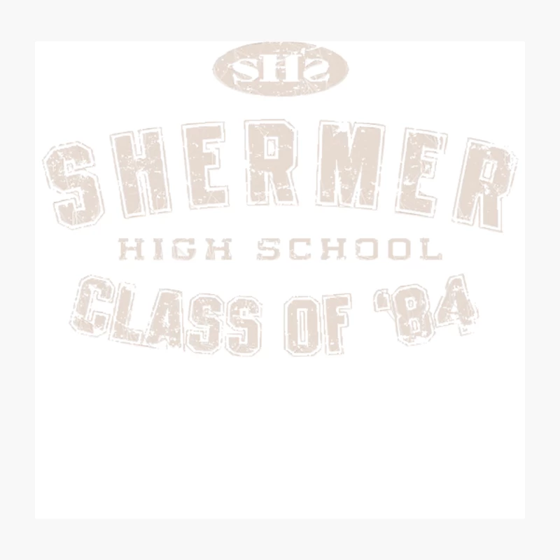 Shermer High School Throw Pillow