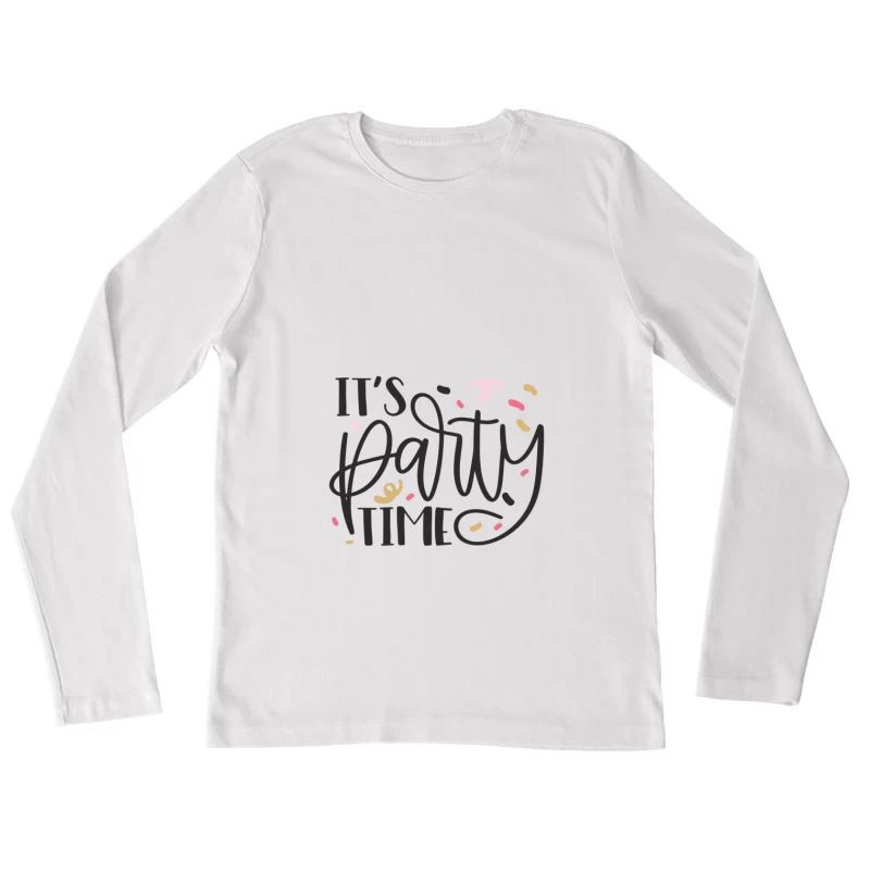 Célébrez avec style Femme Manches Longues T-Shirt