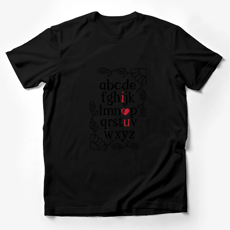 Amour et élégance florale Homme T-Shirt
