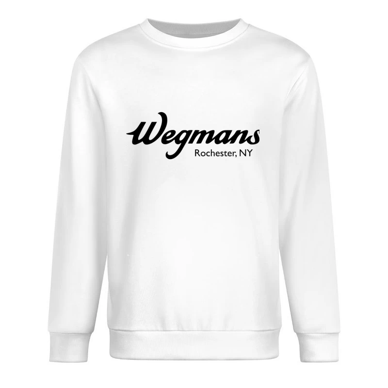 Wegmans Supermarket Logo from Rochester, New York Male Pullover Sweatshirt