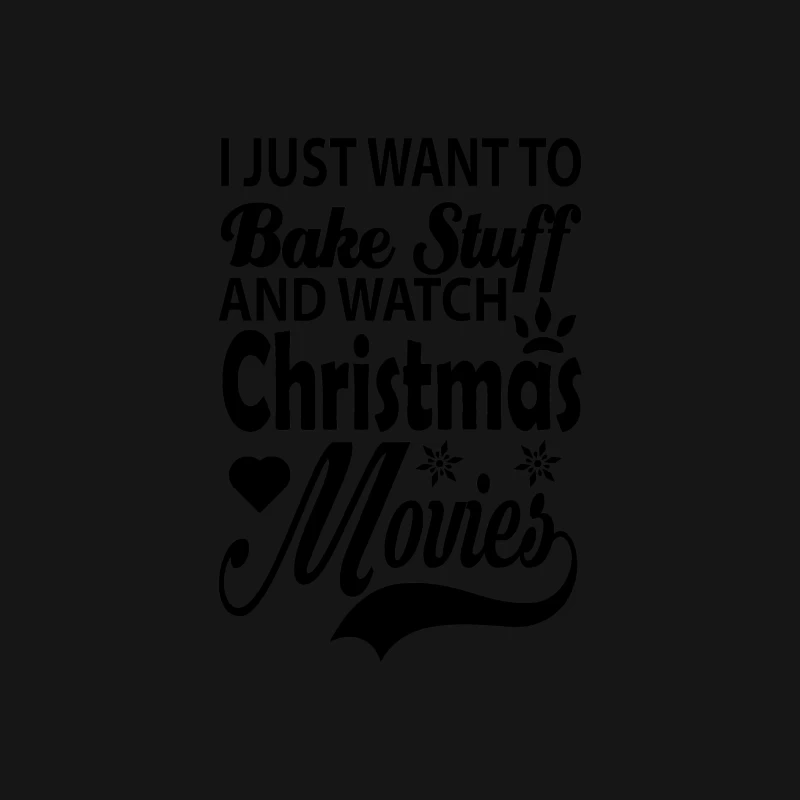 Envie de pâtisser et regarder des films de Noël Femme Manches Longues T-Shirt