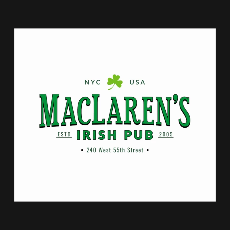 Maclarens Pub Mouse Pad