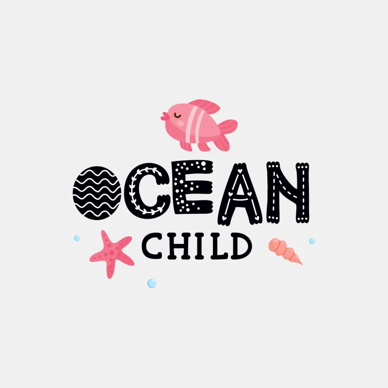 Enfant de l'océan avec motifs marins Homme Débardeur