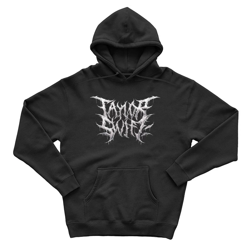 Taylor Swift Metal Logo Male Pullover Hoodie