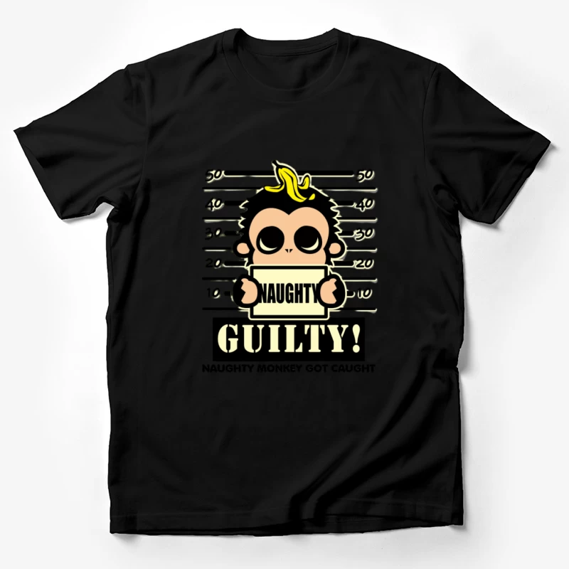 Naughty Monkey erwischt Herren T-Shirt