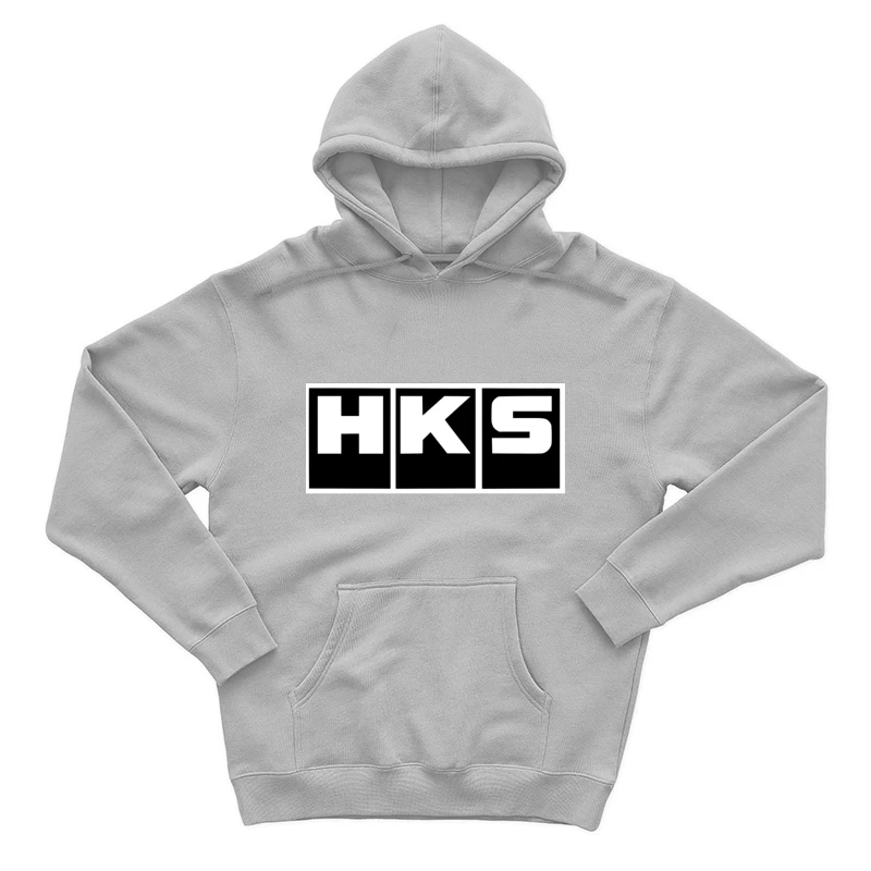 HKS Automotive Performance Brand Logo Male Pullover Hoodie