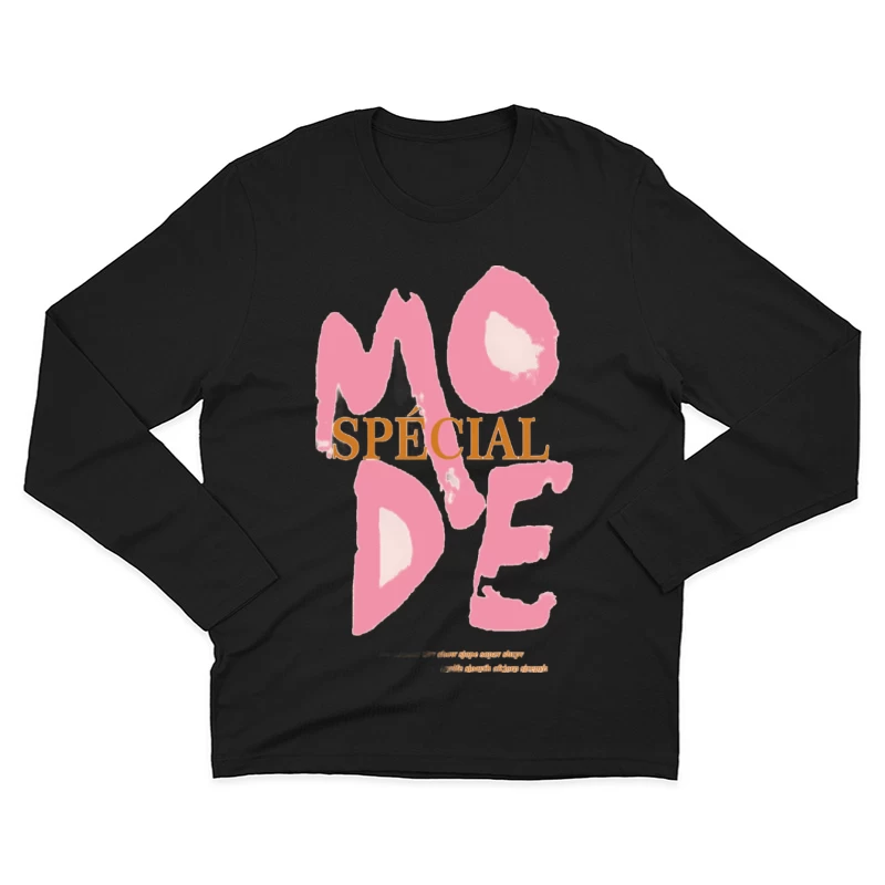 Spezialmodemuster Herren Langarm T-Shirt