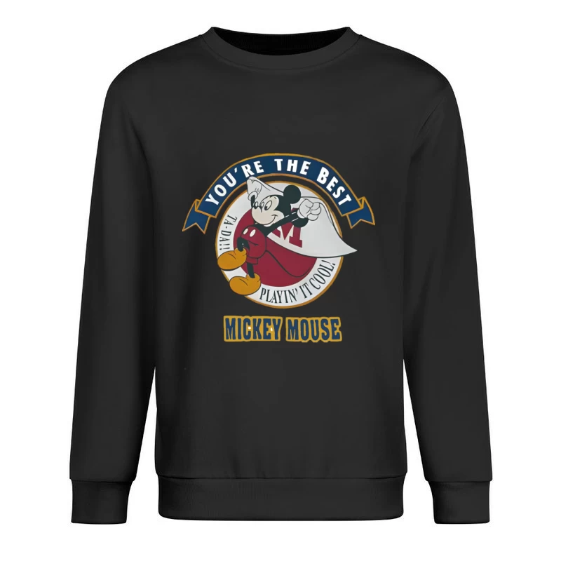 Mickey Mouse come eroe: Giocare fresco Felpa pullover Uomo