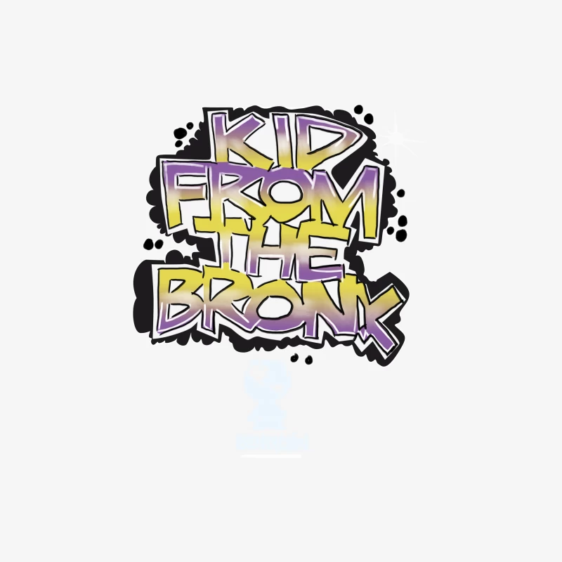 Urbaner Graffiti-Stil aus der Bronx Herren Pullover Sweatshirt