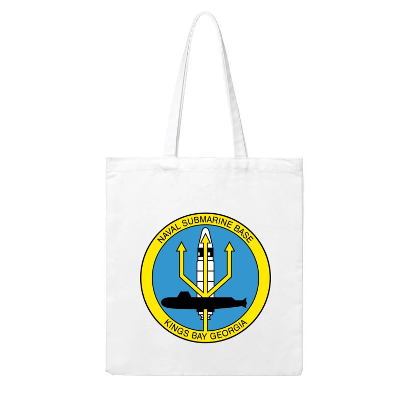 Naval Submarine Base Kings Bay Georgia Cotton Tote Bag