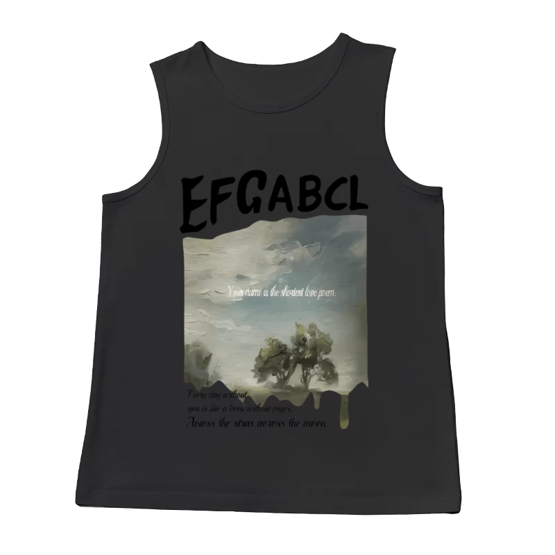 Musiknoten und Kunst Herren Tanktops