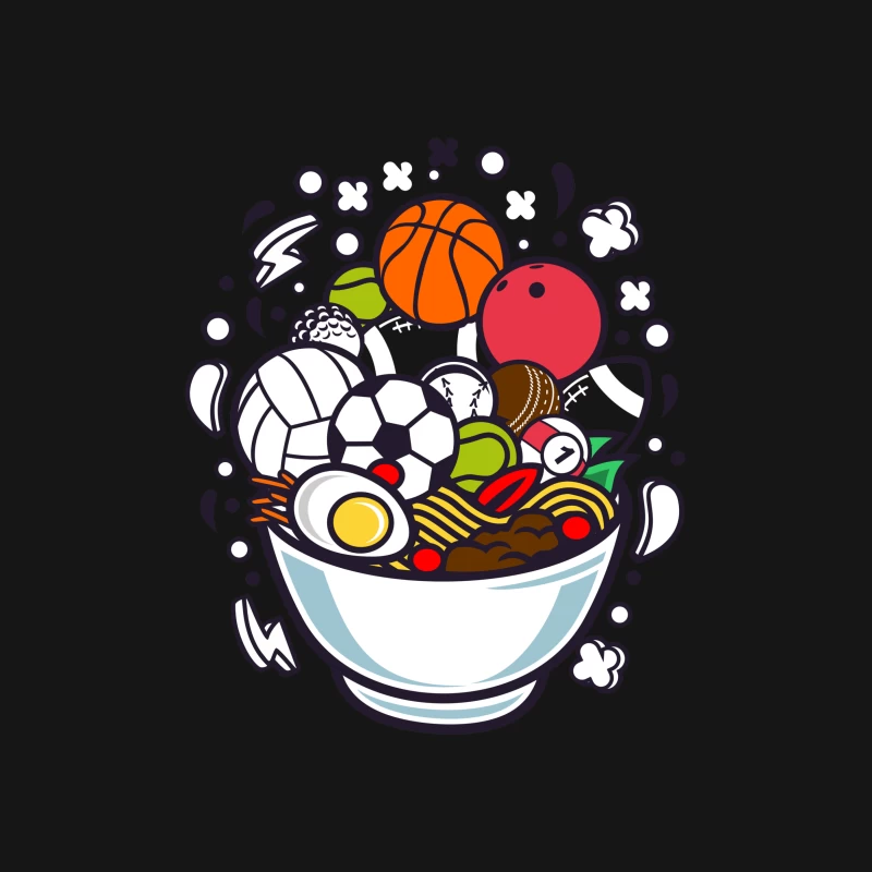 Boule de mélange sportive et culinaire Femme T-Shirt
