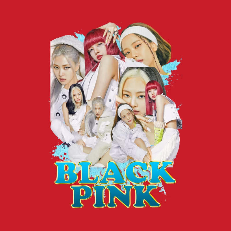 Blackpink: K-pop Fashion and Performance Icons Male Pullover Hoodie