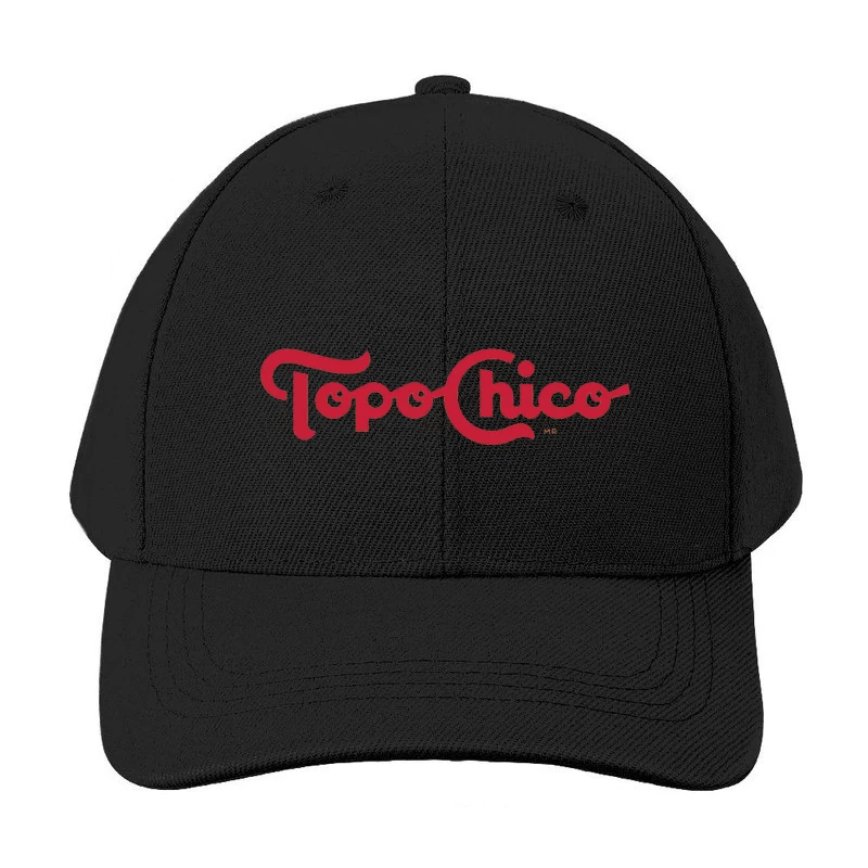 Topo Chico Vintage-Style Red Logo Design Baseball Cap