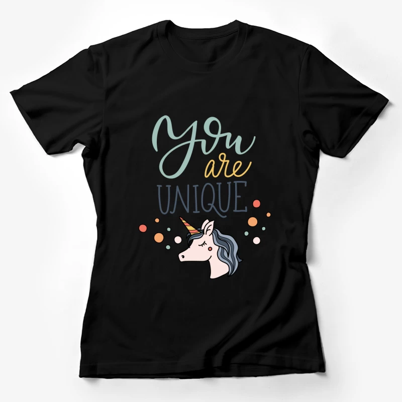 Unicité avec une Licorne et Inspiration Femme T-Shirt