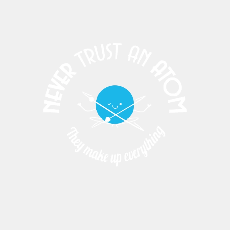 Never Trust an Atom They Make Up Everything Male Tank Top