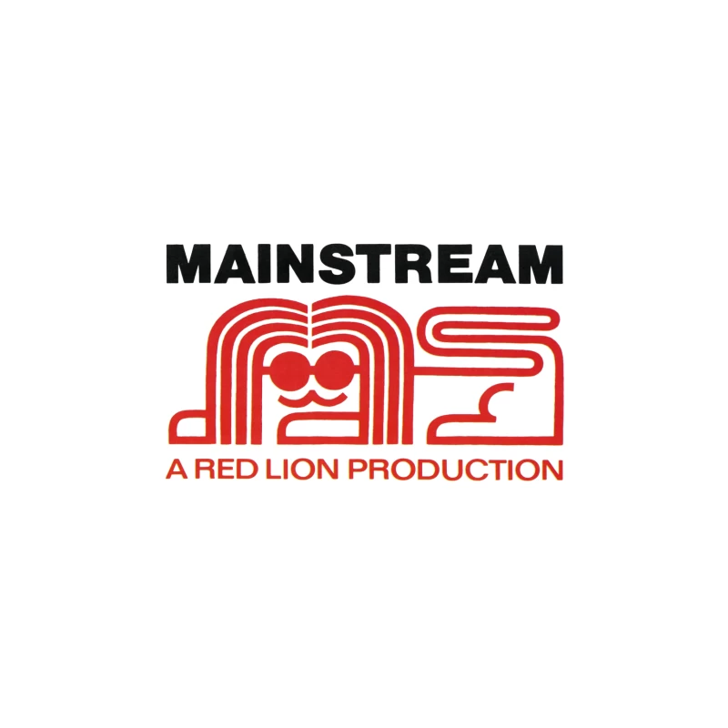 Mainstream Records and Tapes Throw Pillow