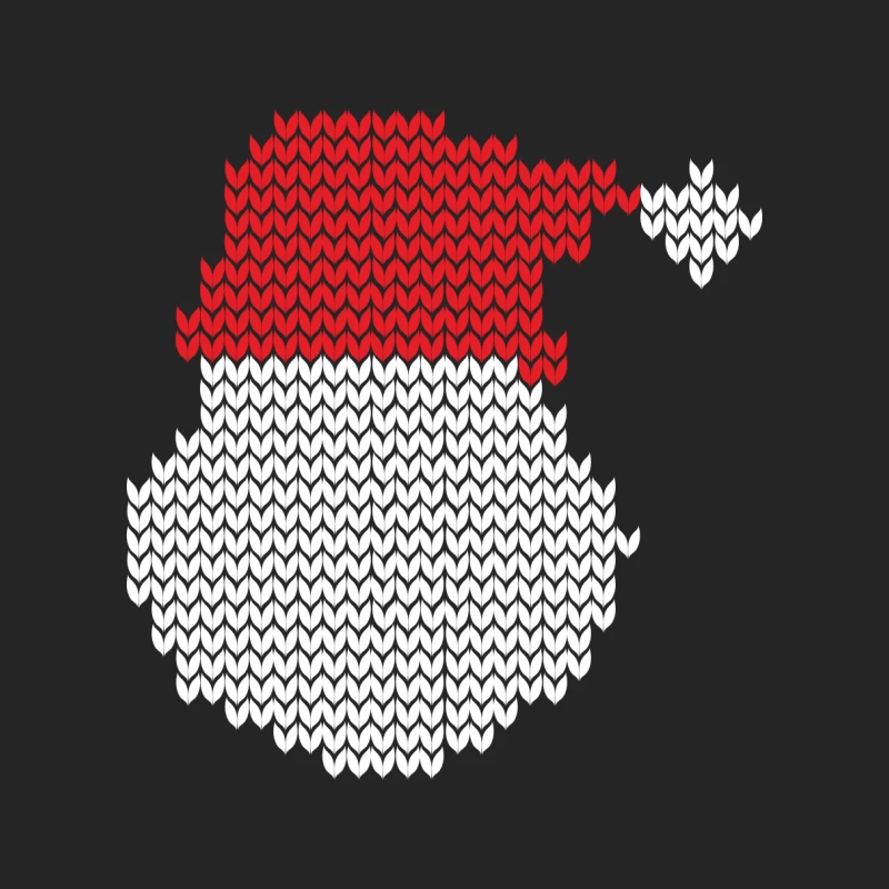 Bonhomme de neige avec chapeau de Noël en pixel art Homme Sweat-shirt à enfiler