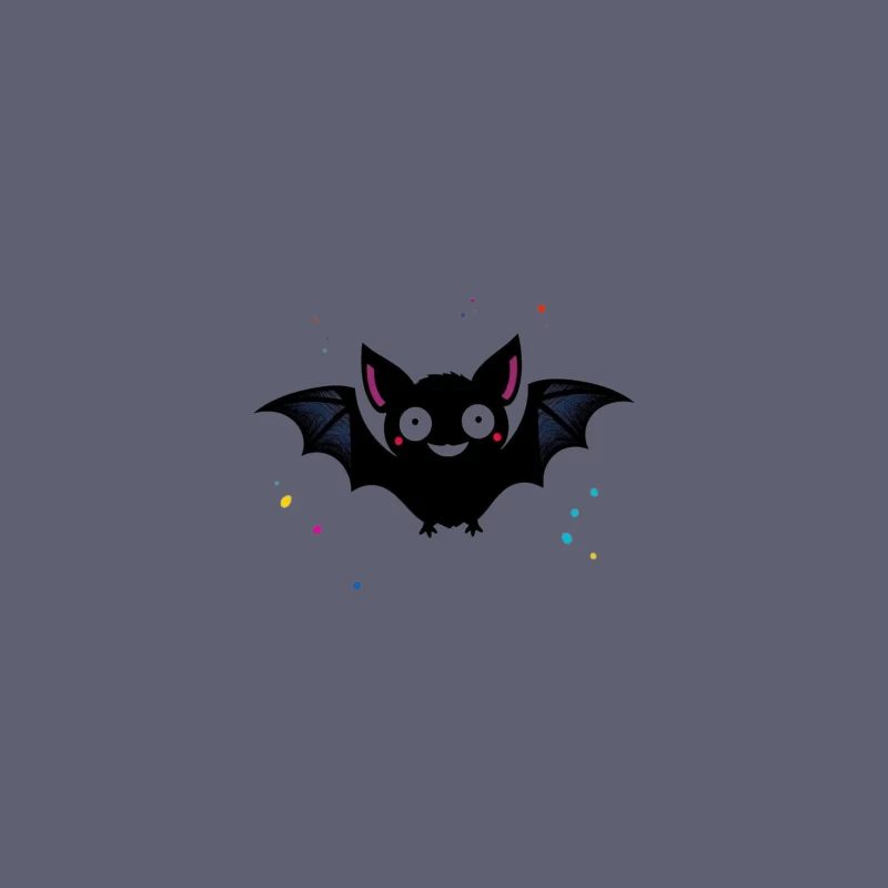 Cute Cartoon Bat iPhone Case
