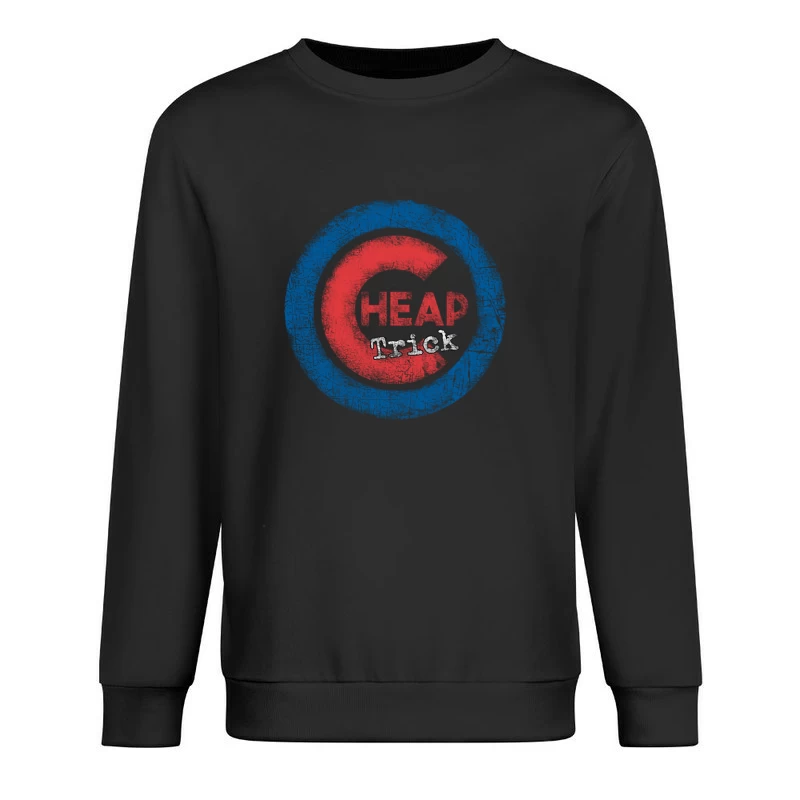 Cheap Trick Vintage Logo Male Pullover Sweatshirt