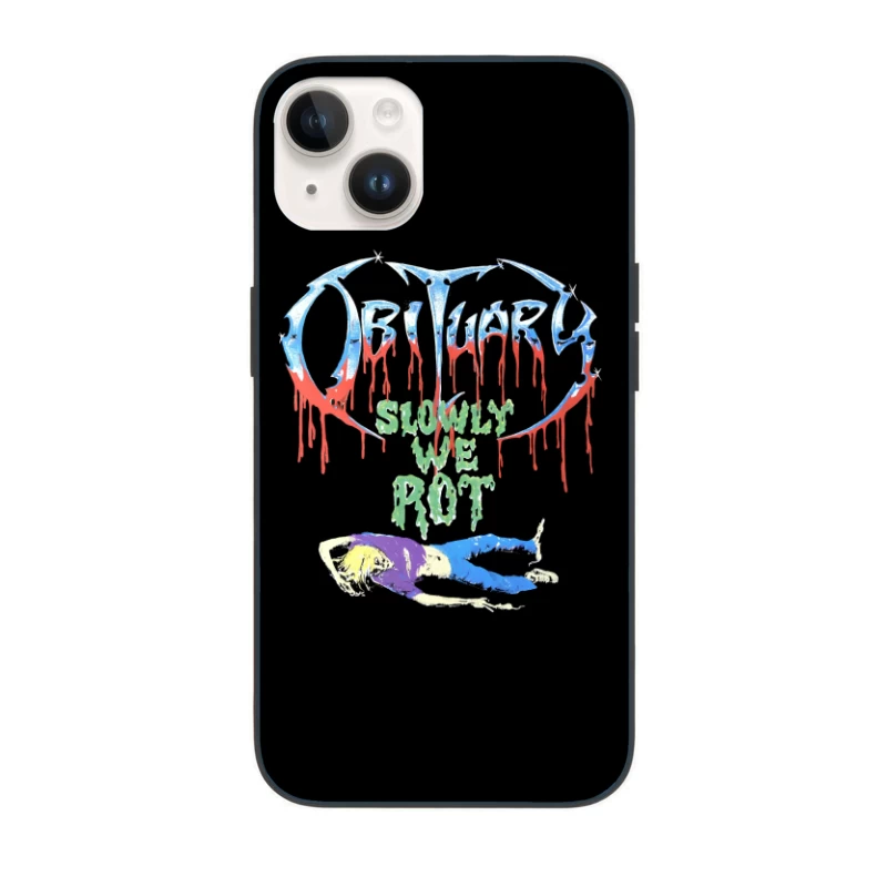 Obituary Slowly We Rot iPhone Case