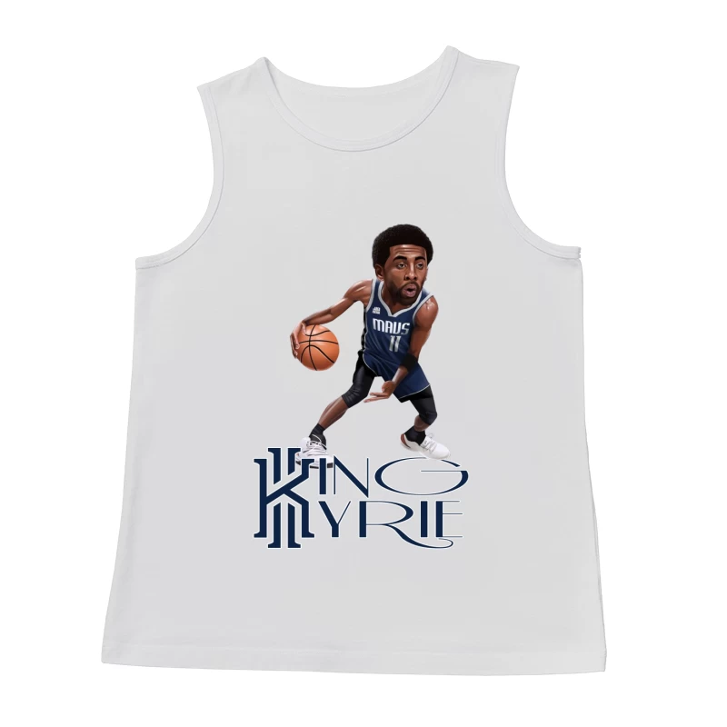 Dallas Mavericks - Kyrie Irving - KING KYRIE Male Tank Top