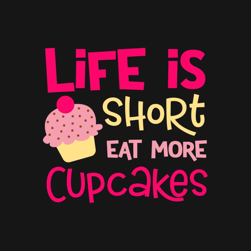 Citation amusante sur les cupcakes Femme T-Shirt
