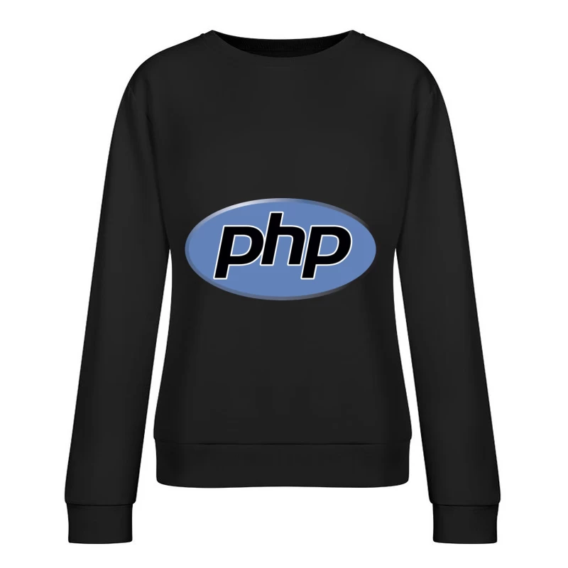 PHP Programming Language Logo Female Pullover Sweatshirt