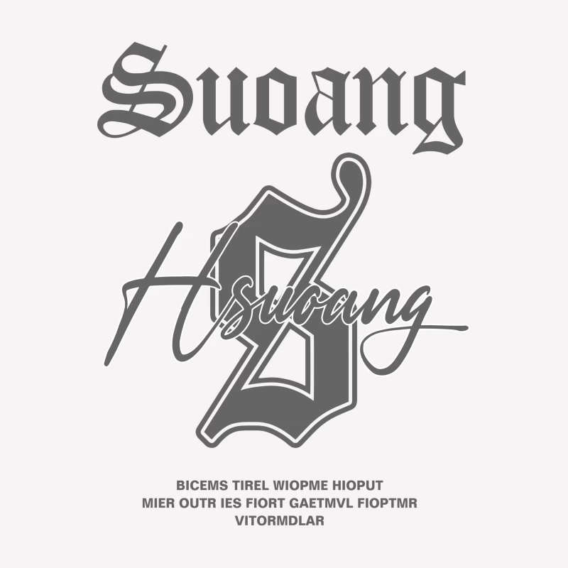 Modern Typography and Graphic Design Male T-Shirt