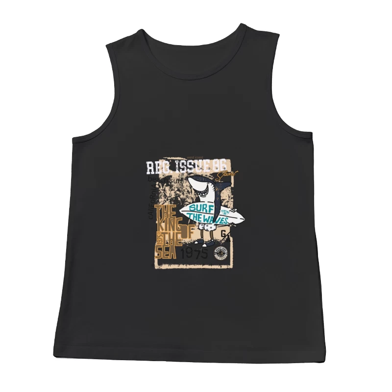 König der Wellen-Surfmode Herren Tanktops
