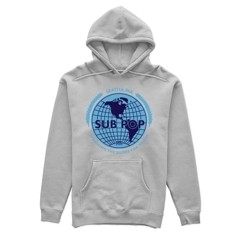SUB POP MUSIC 5 Female Pullover Hoodie