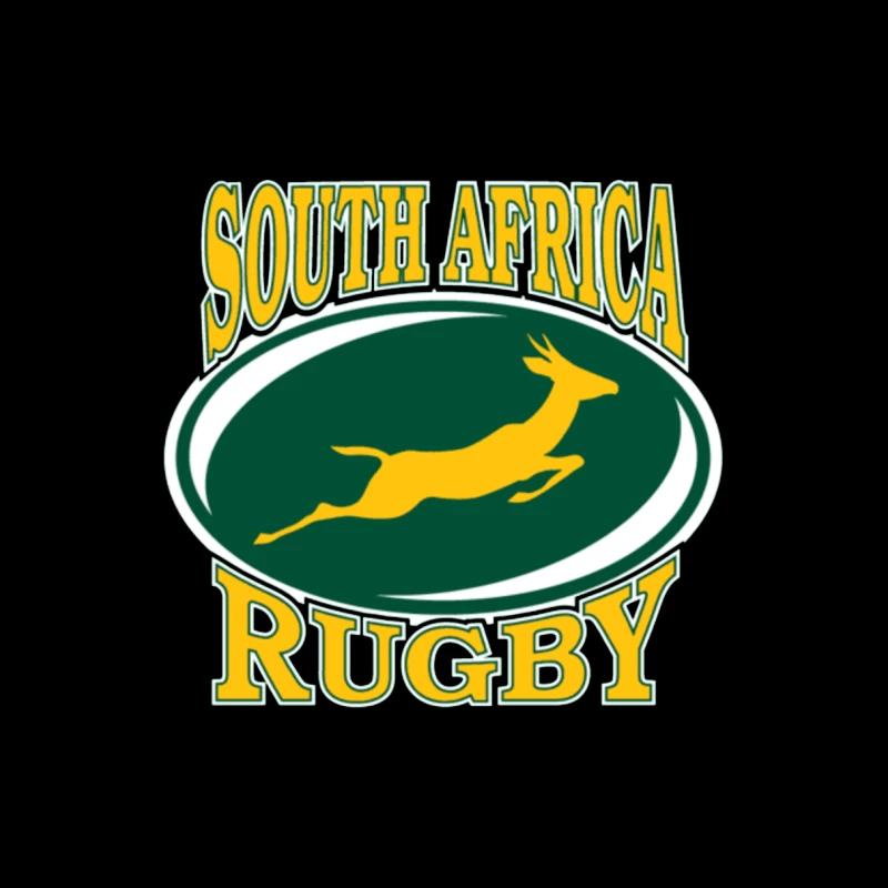 South Africa Rugby Throw Pillow