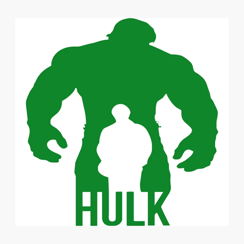 THE HULK INSPIRED SUPERHERO Throw Pillow