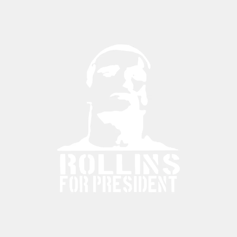 Rollins for President  Funny  comic Henry Rollins punk rock tv p Male Tank Top