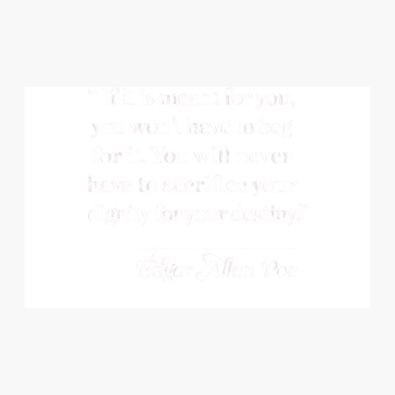 Edgar Allan Poe Quote Travel Mug