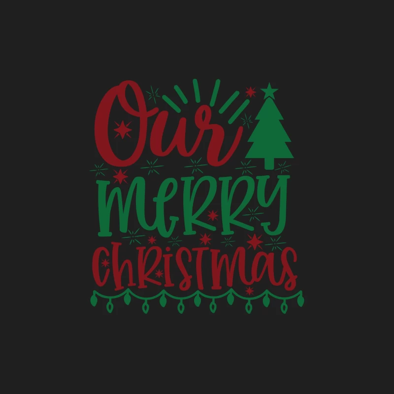 Design de Noël Joyeux avec Arbre et Étoiles Homme Débardeur