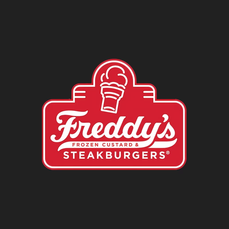 Freddy's Frozen Custard & Steakburgers Restaurant Logo Bucket Hat