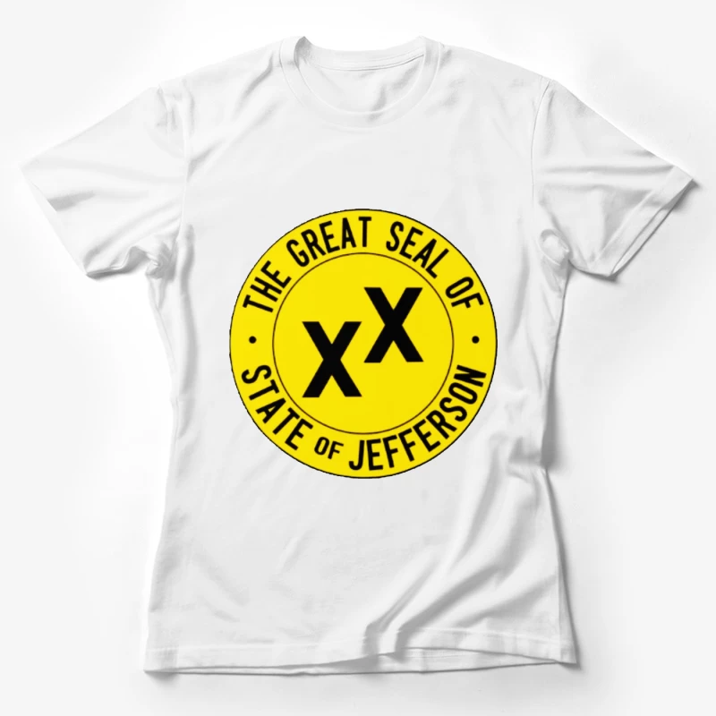 Great Seal of the State of Jefferson Female T-Shirt