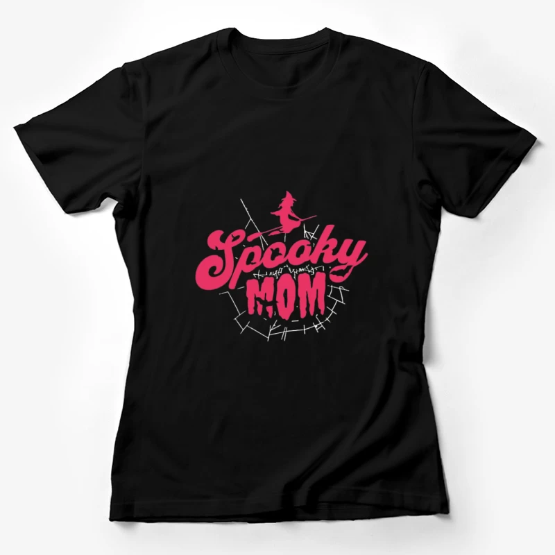 Design de maman sorcière effrayante Femme T-Shirt