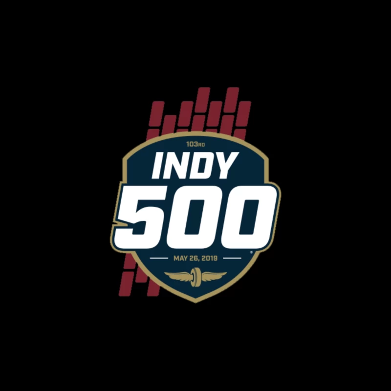 Indy 500 2 Throw Pillow